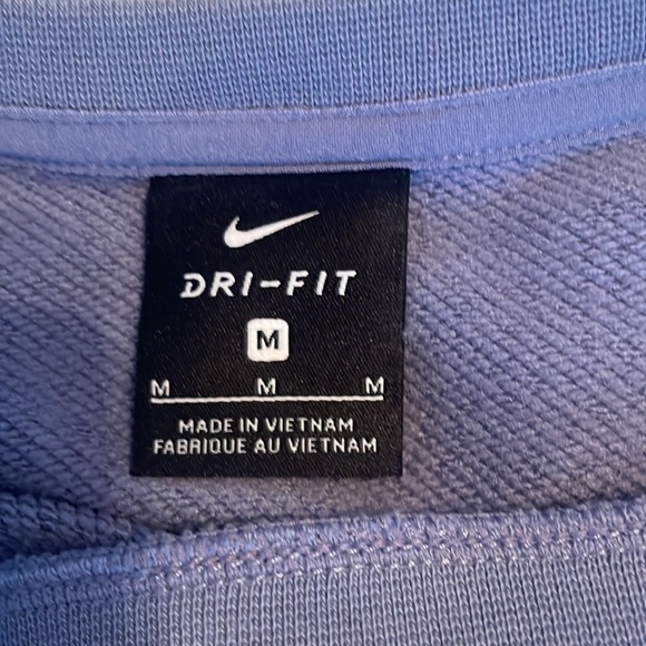 PURPLE CROPPED NIKE SWEATSHIRT - Picture 2 of 4